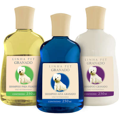 Shampoo Azul Pet Granado para Cães e Gatos	