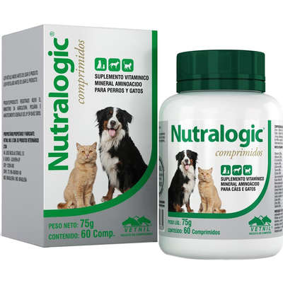 Suplemento Vetnil Nutralogic - 60 Comprimidos
