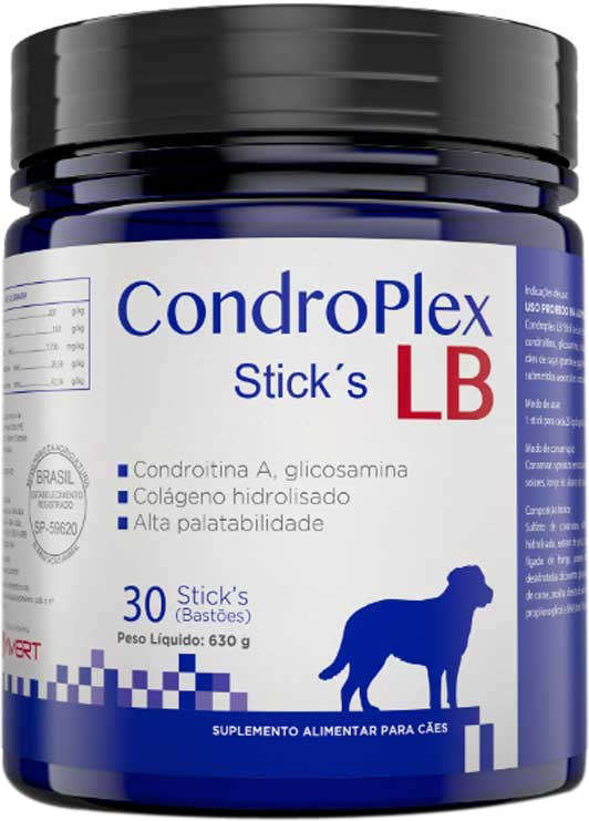 Suplemento Avert Condroplex LB Stick´s com 30 Bastões - 630 g