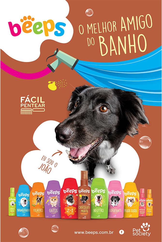 Condicionador Pet Society Beeps Hidratante - 480 mL