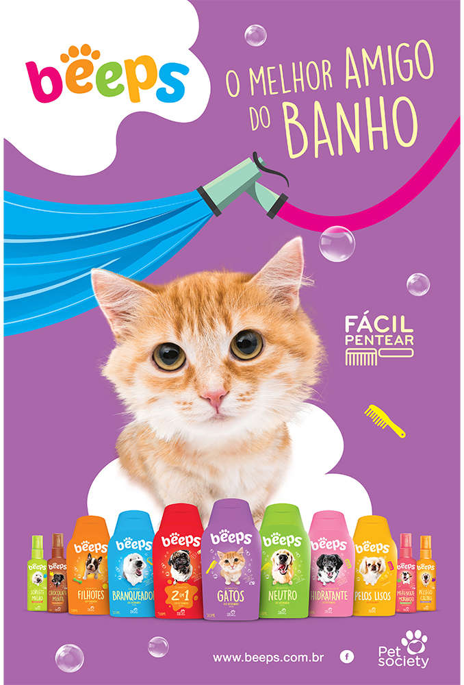 Condicionador Pet Society Beeps Hidratante - 480 mL