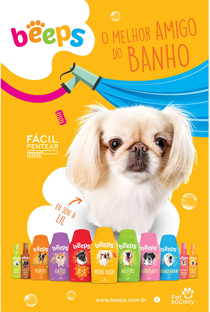 Condicionador Pet Society Beeps Hidratante - 480 mL