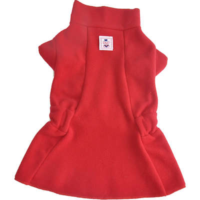 Vestido Básico Bichinho Chic Vermelho