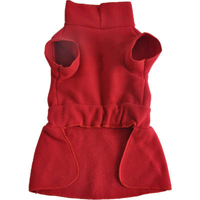 Vestido Básico Bichinho Chic Vermelho