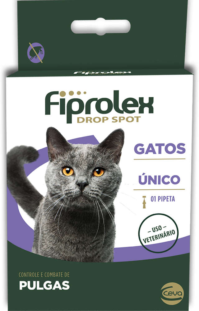 Antipulgas Fiprolex Drop Spot 50 mg para Gatos - 1 Pipeta