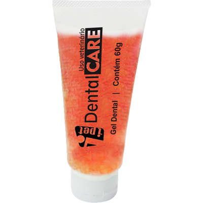 Creme Dental Ipet Care Morango para Cães e Gatos - 60 g