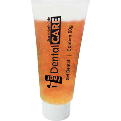 Creme Dental Ipet Care Chocolate para Cães e Gatos - 60 g