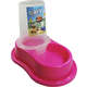Bebedouro Furacão Pet Antiformiga Automático com Dosador Rosa