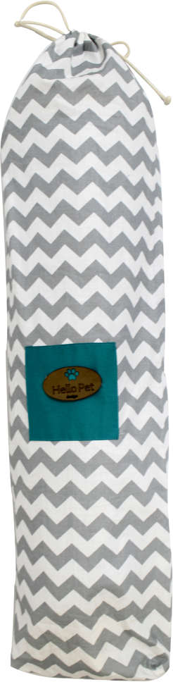 Barraca Hello Pet Cinza com Verde Cães e Gatos - Tam. Único