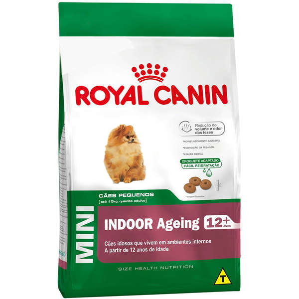 Ração Royal Canin Mini Indoor Ageing 12+ para Cães Idosos de Raças Pequenas em Ambientes Internos é boa?