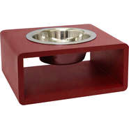 Comedouro Hello Pet Individual Vermelho - Tam. M