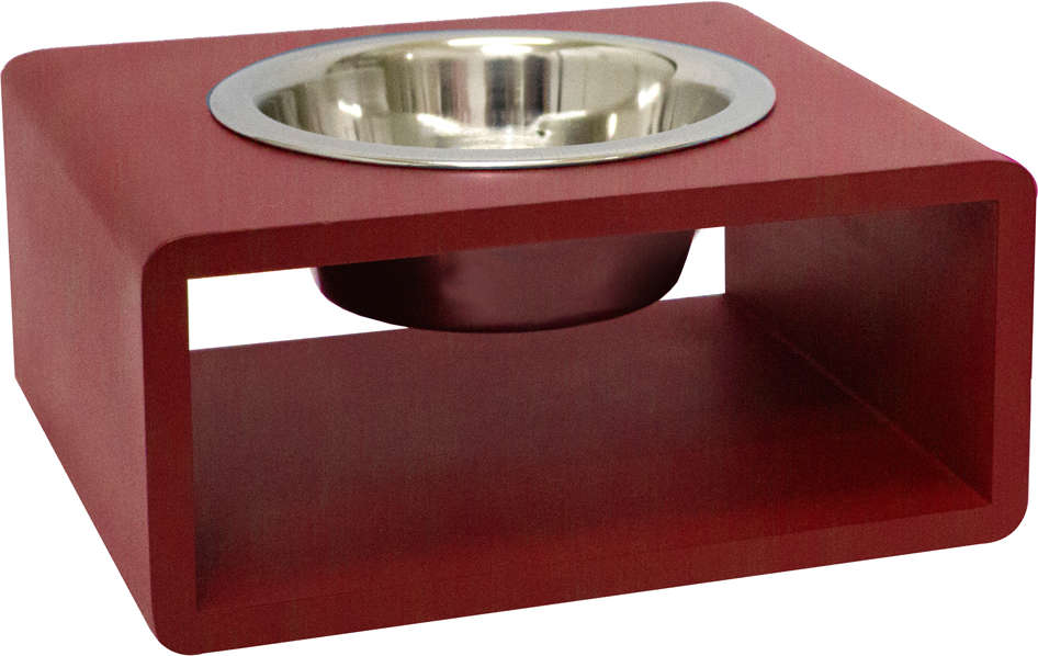 Comedouro Hello Pet Individual Vermelho - Tam. G