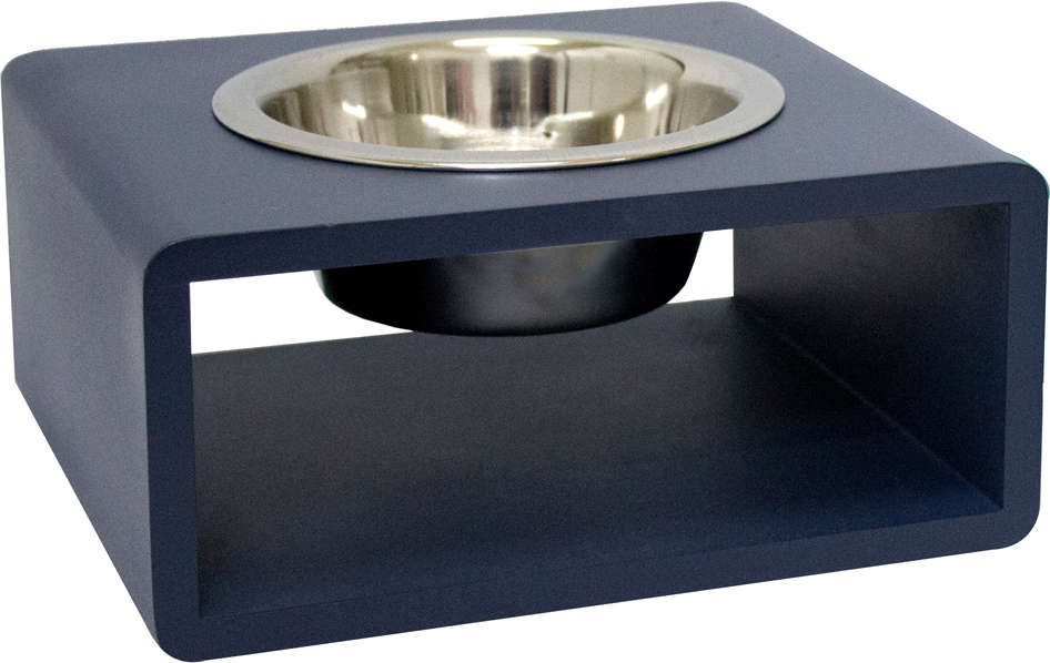 Comedouro Hello Pet Individual Azul - Tam. M