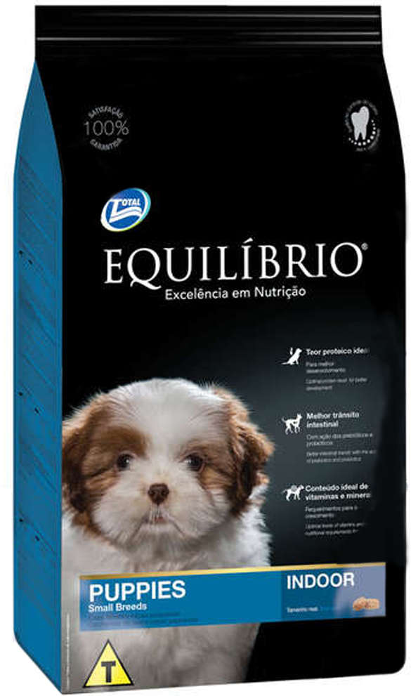Ração Total Equilíbrio Puppies Small Breeds - 2Kg