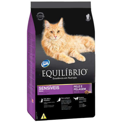 	Ração Total Equilíbrio para Gatos com Pele Sensível