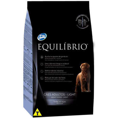 Ração Total Equilíbrio Light para Cães Adultos