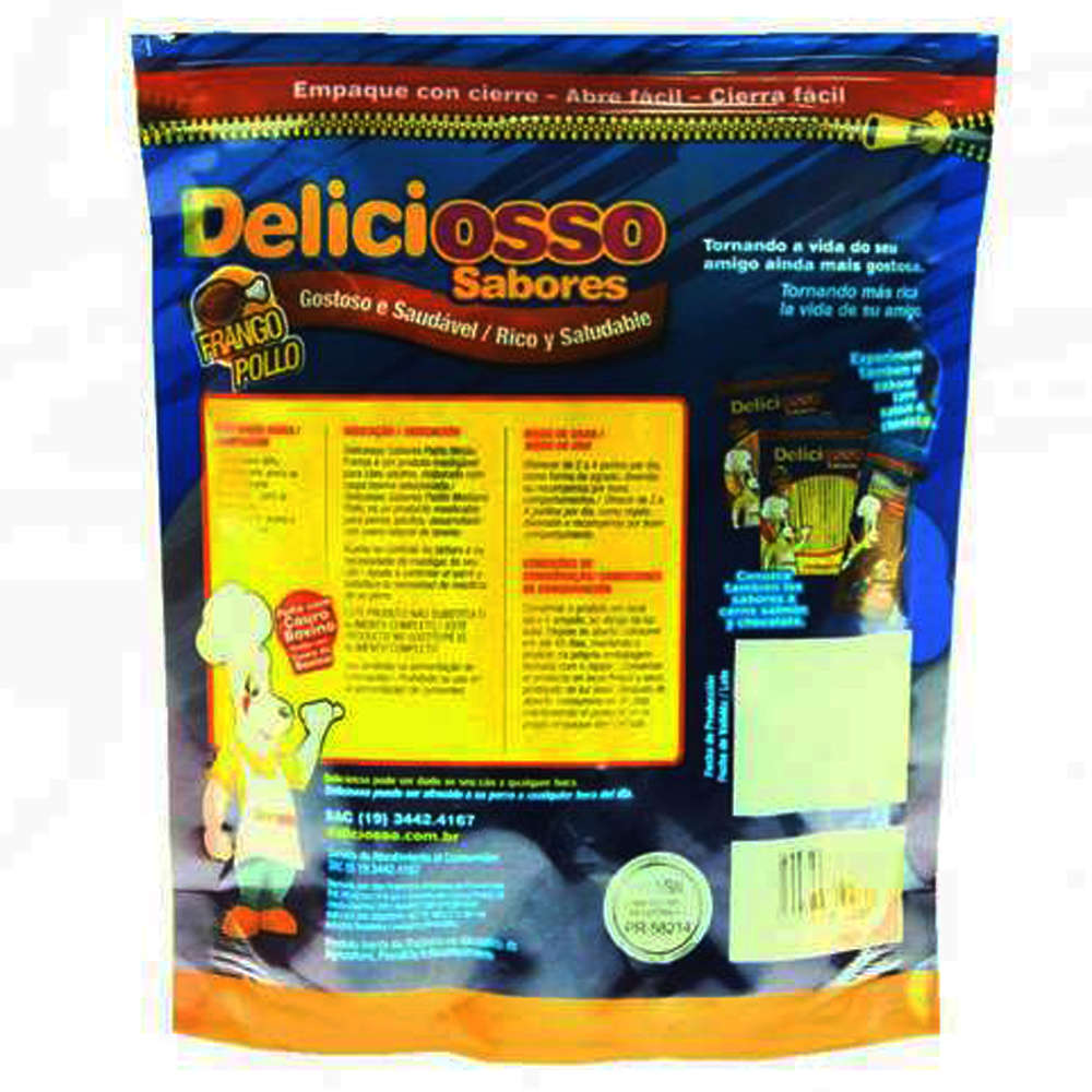 Deliciosso Osso Palito Médio Frango - 200 g