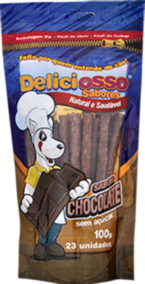 Ossos Deliciosso Palito Fino Chocolate - 100gr