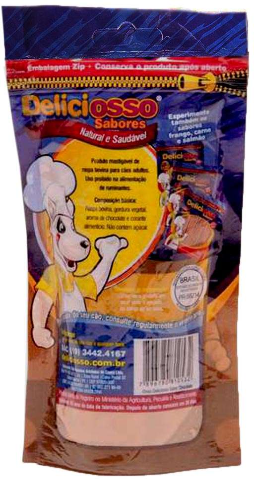 Ossos Deliciosso Palito Fino Chocolate - 100gr