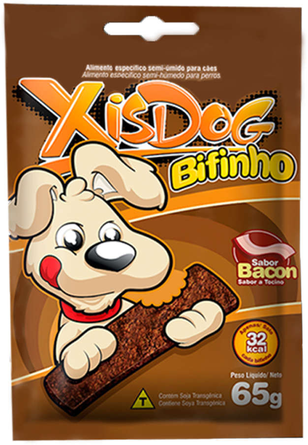 Xis Dog Bifinho Bacon - 65gr