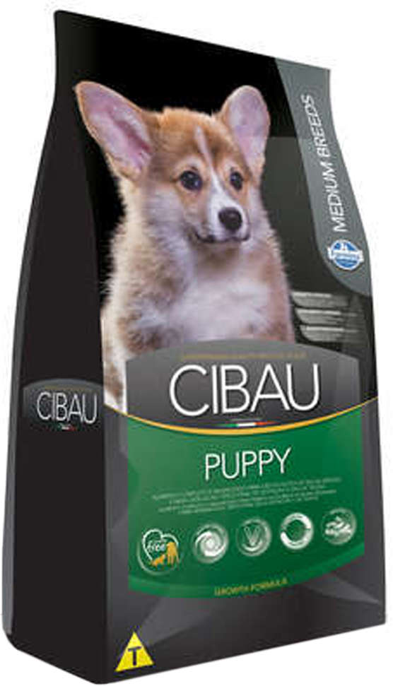 Ração Farmina Cibau Puppy para Cães Filhotes de Raças Médias - 15Kg