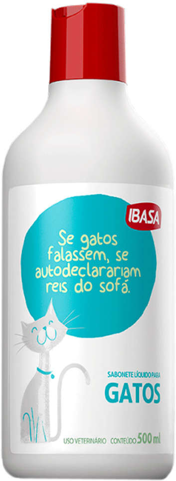 Sabonete Liquido Ibasa para Gatos - 500 mL