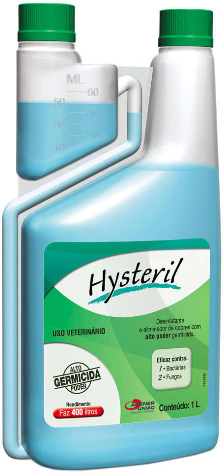 Desinfetante Agener União Hysteril - 1 Litro