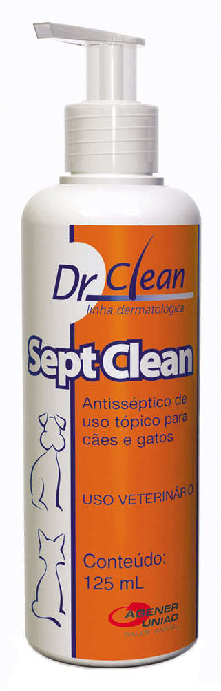Antisséptico Agener União Dr. Clean Sept Clean - 125 mL