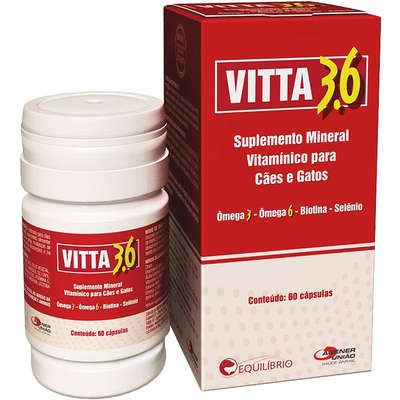Suplemento Alimentar Agener Vitta 3.6 para Cães e Gatos