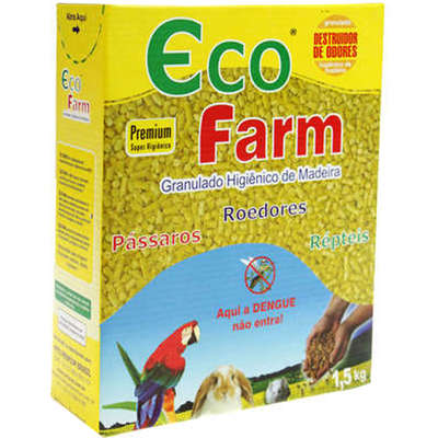 Granulado Higiênico de Madeira Eco Farm
