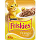 Ração Úmida Nestlé Purina Friskies Sachê Frango ao Molho para Gatos Adultos
