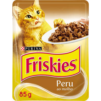 	Ração Nestlé Purina Friskies Sachê Peru ao Molho - 85gr