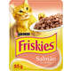 Ração Úmida Nestlé Purina Friskies Sachê Salmão ao Molho para Gatos Adultos
