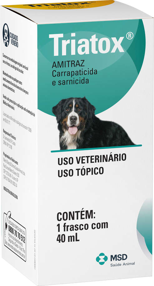 Carrapaticida MSD Triatox - 40 mL