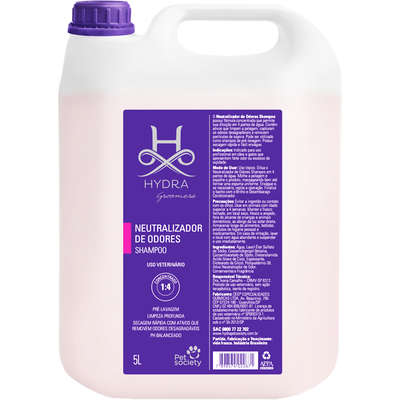Shampoo Pet Society Hydra Groomers Neutralizador de Odores para Cães e  Gatos | Petlove
