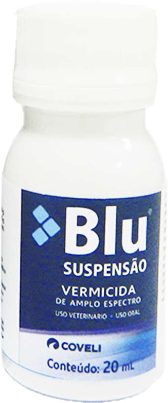Vermífugo Coveli Blu Suspensão para Cães e Gatos - 20 mL