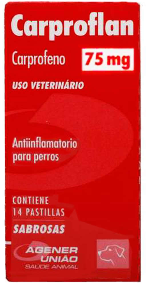 Anti-inflamatório Agener União Carproflan 75 mg - 14 Comprimidos