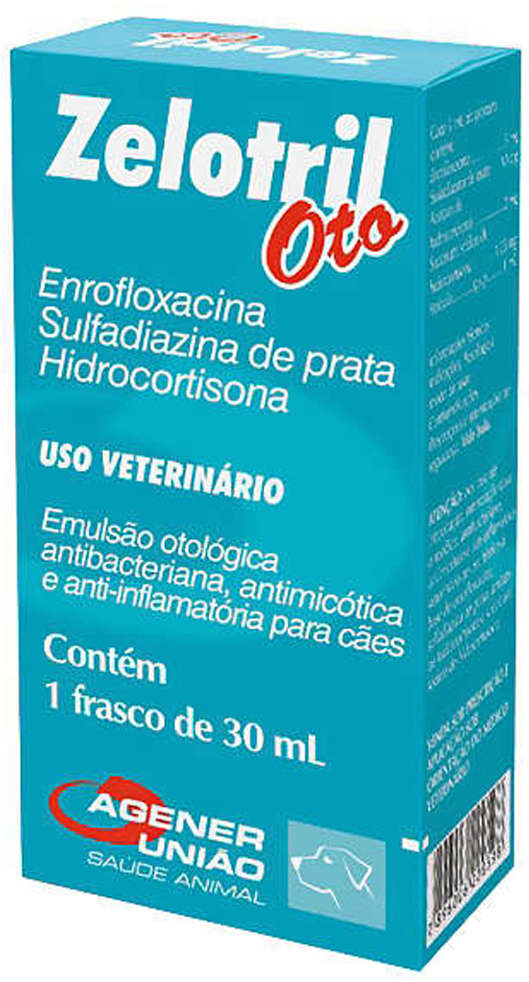 Emulsão Otológica Zelotril Oto - 30 mL