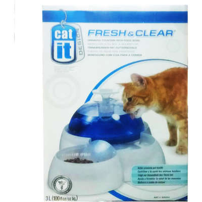 	Fonte Bebedouro Cat It Fresh & Clear 110V 3 Litros - Grande