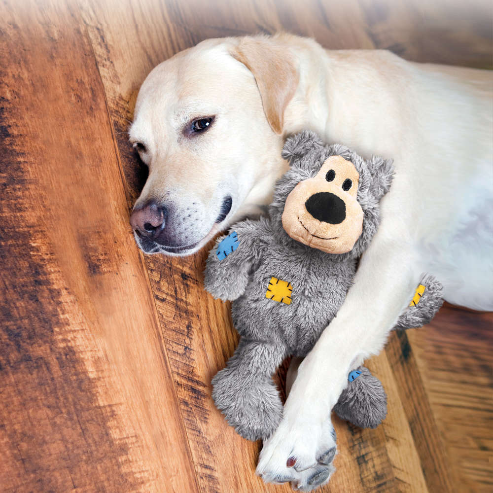 Brinquedo KONG Wild Knots Bear Marrom para Cães - Tam. M