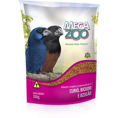 Ração Megazoo Extrusada para Curió e Bicudo