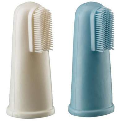 Escova de Dedo Ferplast Gro 5940 para o Dente de Cães e Gatos