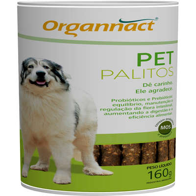 Organnact Pet Palitos Ossinhos Probiótico