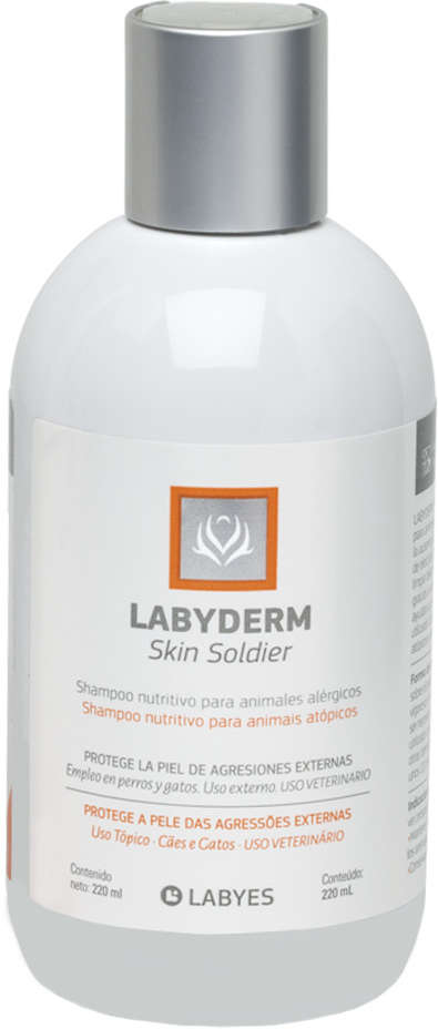 Shampoo Labyes Labyderm Skin Soldier para Cães e Gatos - 220 mL