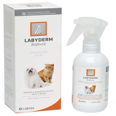 Emulsão Labyes Labyderm Bioforce Spray para Cães e Gatos
