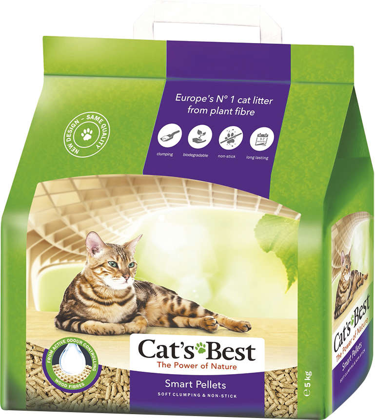 Granulado Ecológico Cat's Best Smart Pellets para Gatos - 5Kg