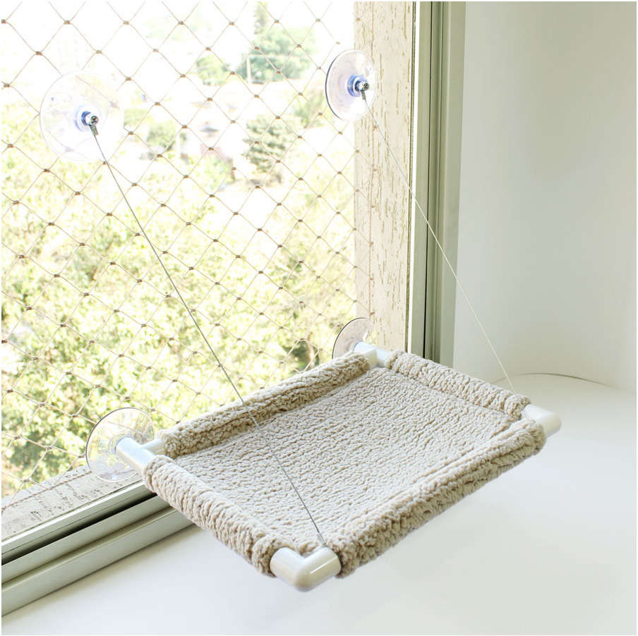 Cama de Janela Gatton Catbed Carneirinho para Gatos - Tam. M