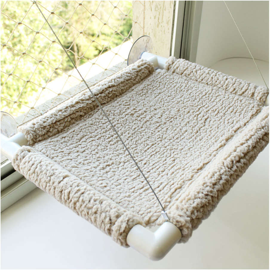 Cama de Janela Gatton Catbed Carneirinho para Gatos - Tam. M