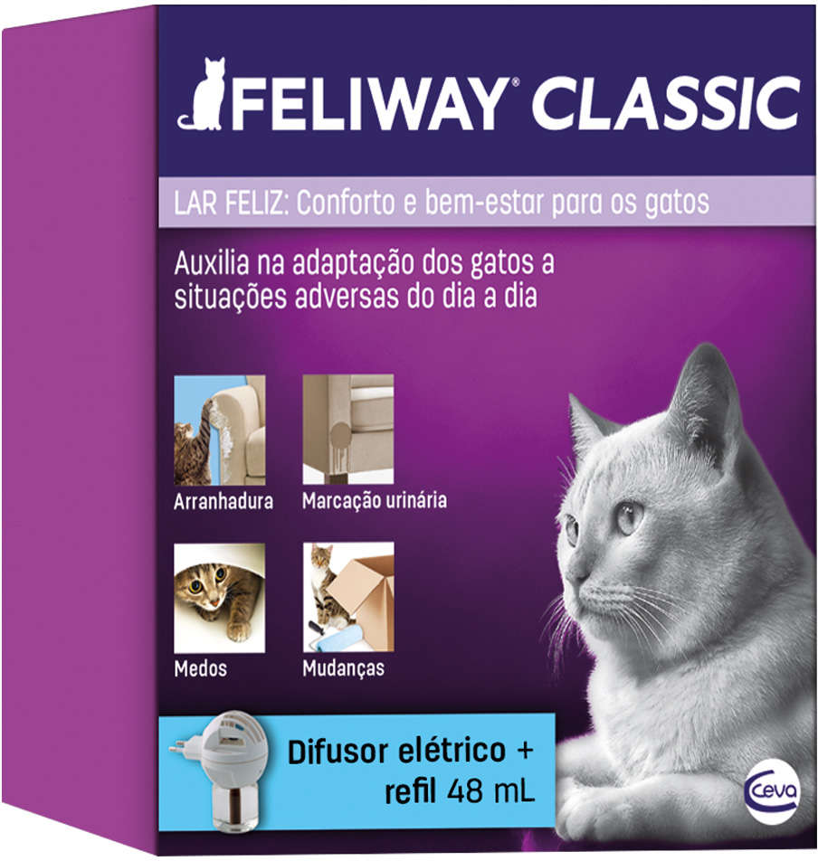Feliway Classic Ceva - Difusor + Refil 48 mL