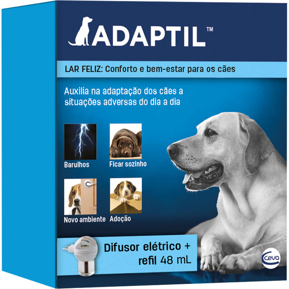 Adaptil Ceva Difusor Elétrico + Refil 48 mL - Difusor + Refil